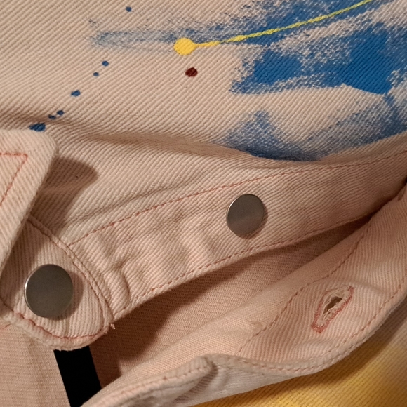 1 medium left 😁New boutique Pol distressed hem twill jacket - Picture 15 of 17